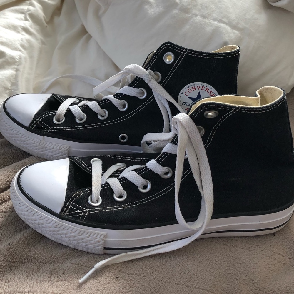 Converse High Top Black Sneakers Women’s/Kids